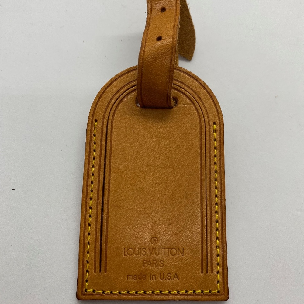 Louis Vuitton Vachetta Luggage Tag (LV3)